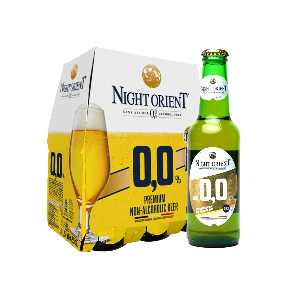 Night Orient Bière Blonde Sans Alcool 25 cl
