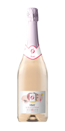 [7013750001A9010] Vina'0° Rosé pétillant 75 cl - BIO