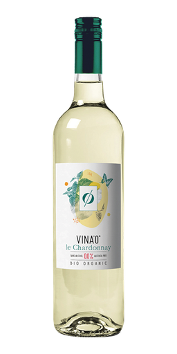 [7022750001A9010] Vina'0° Alcoholvrije Chardonnay 75 cl - " - BIO