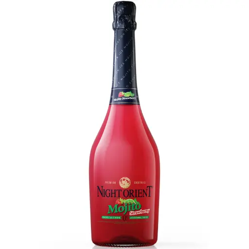 [1052750001A0010] Night Orient Alcohol Free Mojito Strawberry 75 cl