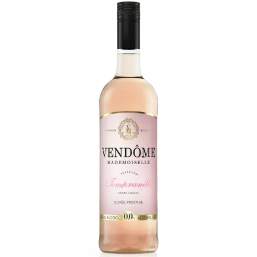 [2023750001A8010] Vendôme Mademoiselle Alcoholvrije Rosé Tempranillo 75 cl