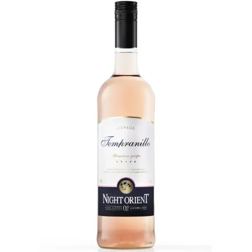 [1023750001A0010] Night Orient Alcoholvrije Rosé Tempranillo 75 cl